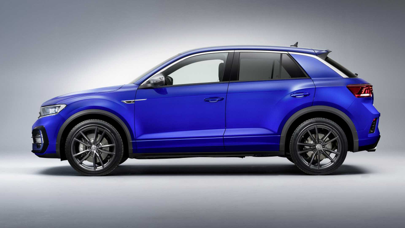 Illustration for article titled The 2019 Volkswagen T-Roc R Is the Big Golf R With 296 HP for the Whole Family
